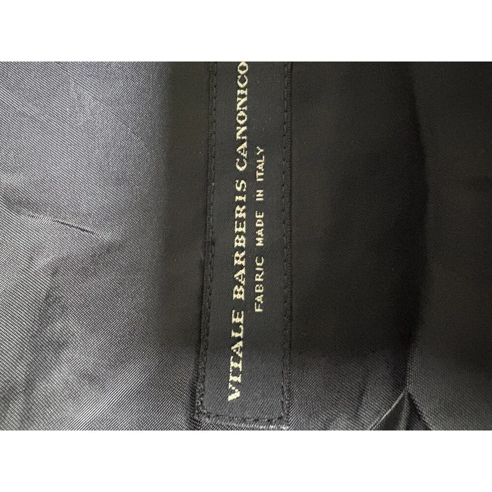 J.CREW Suit Jacket Mens 38R Gray Wool Ludlow Slim 2 Btn Vitale Barberis Canonico